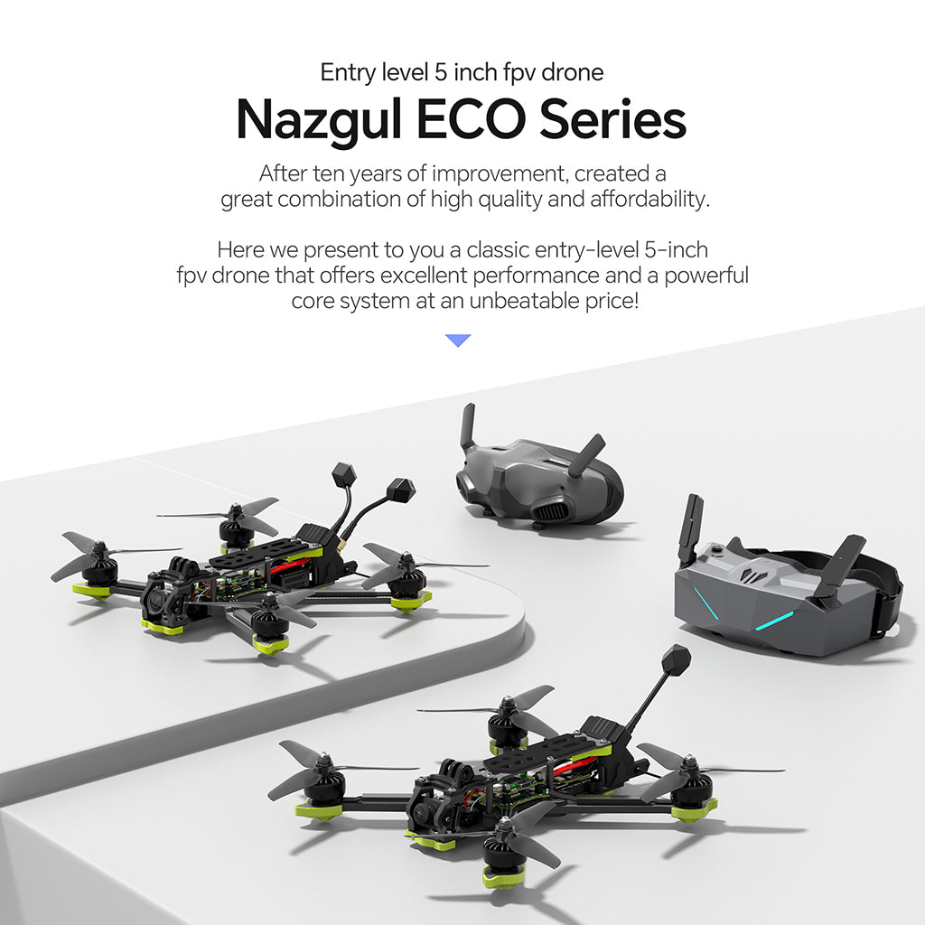 iFlight Nazgul XL5 ECO V1.1 6S Analog Drone Nazgul ECO Entry Level