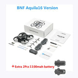 BETAFPV Aquila16 Brushless Quadcopter 1102 18000KV Brushless Motors VR03 Goggles Literadio 2 SE ELRS V3.0 2.4G FPV Quadcopter