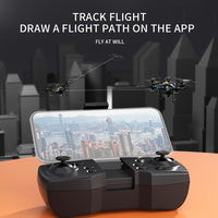 H112 RC Drone 4K Dual HD Cams Aerial-Photo All-Round Avoid Obstacle Altitude Hold Optical Flow Colorful Spirit RC Qudcopter