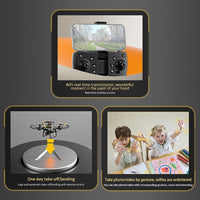 H112 RC Drone 4K Dual HD Cams Aerial-Photo All-Round Avoid Obstacle Altitude Hold Optical Flow Colorful Spirit RC Qudcopter
