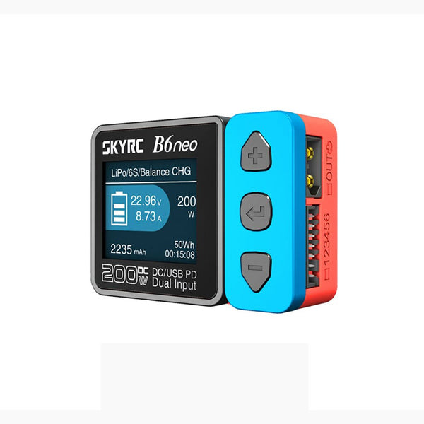 SkyRC B6neo Lipo Battery Balance Charger AC 80w DC 200W Multi-Function Smart PD PCH-150 Charging Dock Discharger