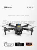 QWinOut M3 Drone 8K HD Photography Optical Flow Positioning Aircraft Four-Way Obstacle Avoidance Drone Christmas Toy Gifts