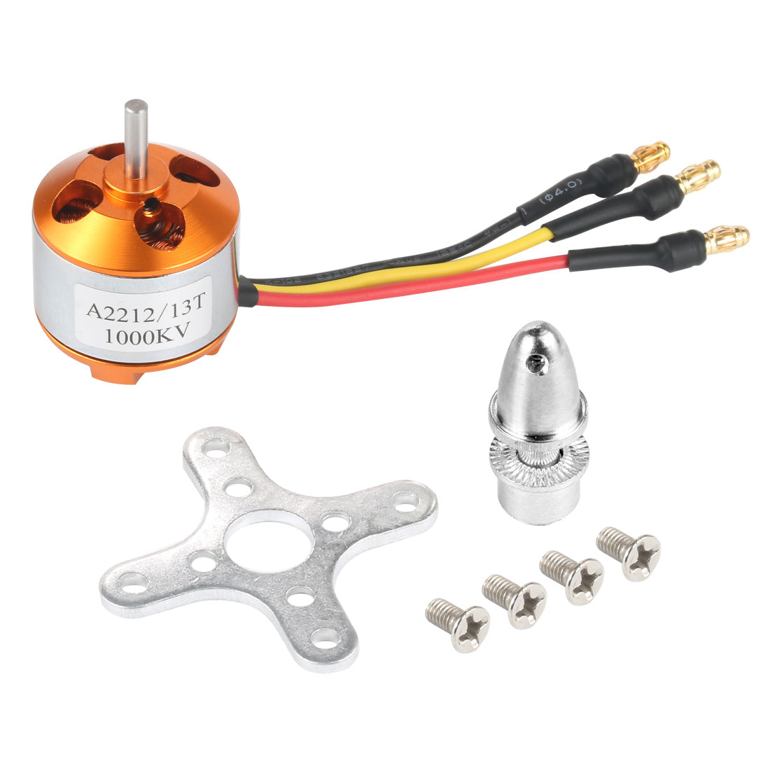 QWinOut DIY Drone Combo - 6x A2212 1000KV Motors + 6x 30A ESCs + 4 Pair 1045 Props