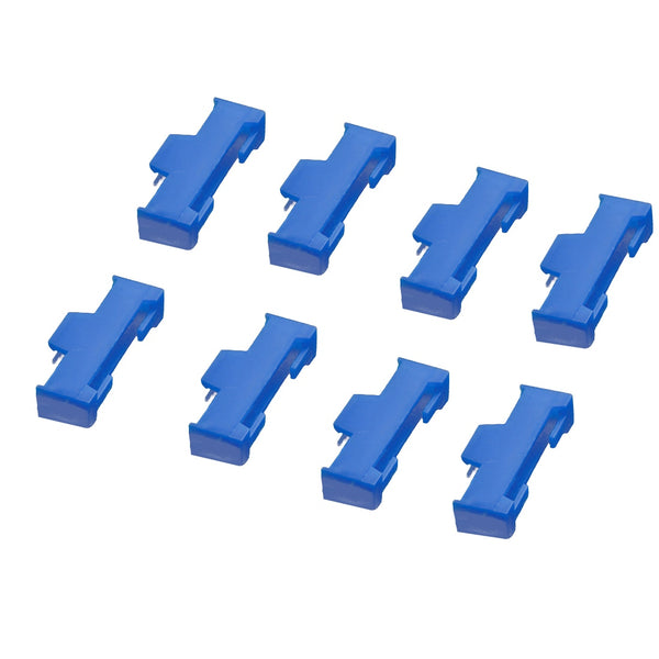 JMT 50Pcs/lot Servo Extension Cable Buckle Clip Plastic Servos Cord Fastener Jointer Plugs Fixing Holder for DIY RC Airplane Parts