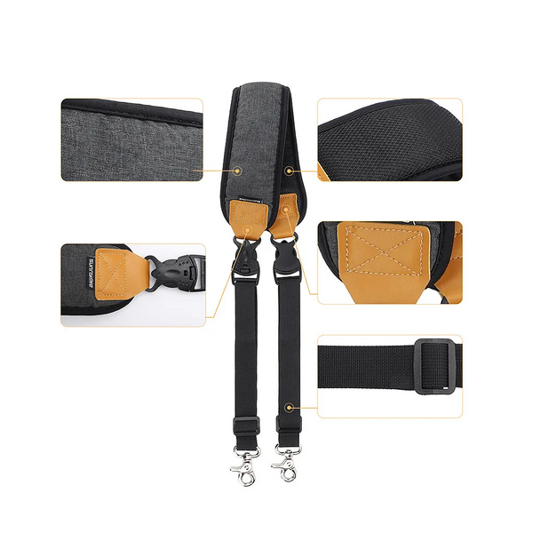 QWinOut For DJI RS3 Mini Handheld Head Lanyard Comfortable Shoulder Strap Accessories RO-GS560