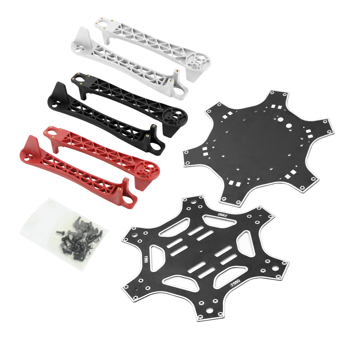 QWinOut F550 Hexacopter RTF Kit - APM 2.8 Flight Controller, GPS, Gimbal, 6-Axis Ready-to-Fly Drone