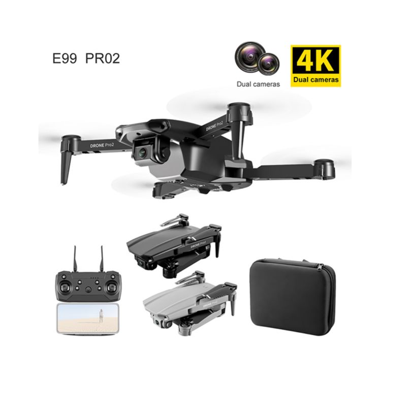 Drone 4k Profesional HD Dual Camera Drone WiFi 4K Transmisión en