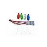 Feichao New Double Flash Night Light Lamp Strobe Flashing LED Module 85Mah for RC Drone Ducted Fixed Wing Helicopter Model Accessories