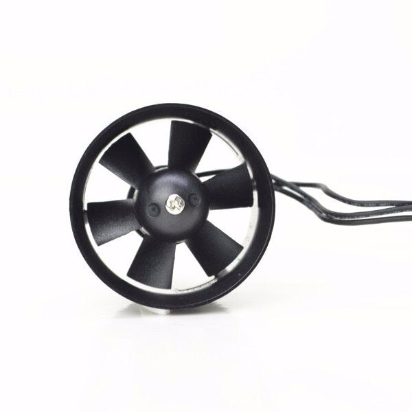Aexit Moteur Brushless EDF 30mm 6 Lames QF1611 7000KV 120W 2S - Ventilateur Ducted Pour RC Avion Jet