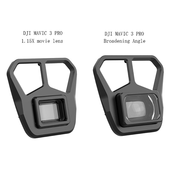 For DJI Mavic 3 PRO Broadending Angle /1.15X Movie Lens For Movie Deformation Lens Wide Screen Filter Drone Accessories