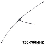 QWinOut 1.2G  T-Type Antenna 433MHZ 750-760 MHZ IPEX1 SMA Antenna for RC FPV Racing Drone RX Radio Receiver Long Range DIY Spare Parts