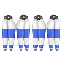 1/2pair Noise Reduction Propeller 8747F Silent Quick Release Colored 2-Blades Low Noise Props For DJI Air 3 Drone Accessories
