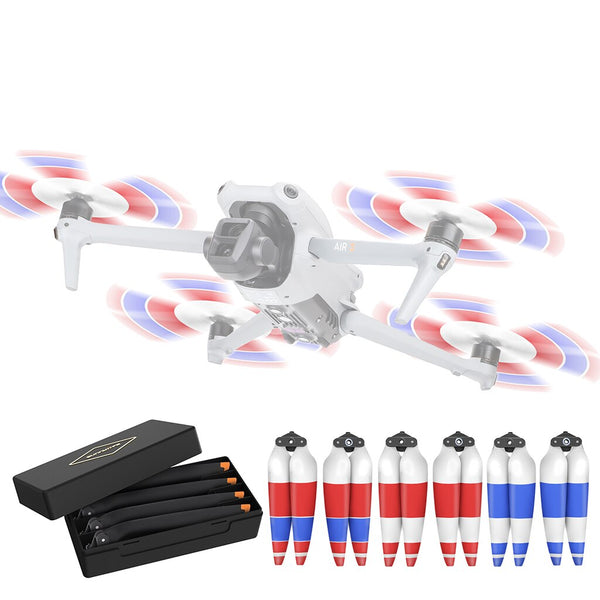 1/2pair Noise Reduction Propeller 8747F Silent Quick Release