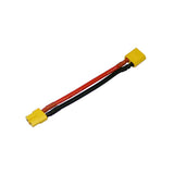 QWinOut 1PC XT60 Male to Male to Female Plug Extension Cable Lead Silicone Wire 14AWG 12AWG Silicone Wire for RC Battery Motor