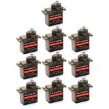 10PCS FEICHAO Mini SG90 9g Micro Servo for RC Helicopter Airplane Car Boat MG90S Metal/SG90 Plastic Gear Micro Servo Optional