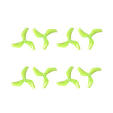 4Pairs Gemfan D75S Ducted 75mm 3-Blade CW CCW PC Propeller T-Mount 1.5mm Hole for FPV Freestyle 3inch Cinewhoop Ducted Drone