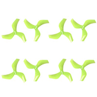 4Pairs Gemfan D75S Ducted 75mm 3-Blade CW CCW PC Propeller T-Mount 1.5mm Hole for FPV Freestyle 3inch Cinewhoop Ducted Drone