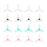 16Pcs BETAFPV 31mm Ultralight 3 Paddle Propellers 1.0mm Shaft For 0702 Brushless Motor For Meteor65 Meteor65 Pro Air65 Drone