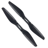 QWinOut 1Pair Carbon Fiber Propeller 8055 9055 1055 1155 1255 1355 1455 1555 CW CCW 2-Blade Prop for DIY Drone Multicopter Quadcopter