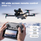 K900MAX Brushless Aerial Photography Drone with Large Screen Controller, Optical Flow Positioning & Smart Obstacle Avoidance