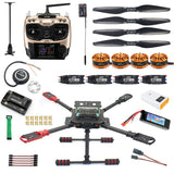 JMT 2.4Ghz 10CH X4 560mm X4 460mm Umbrella Foldable RC Drone 4-Axis ARF RTF Unassemble DIY GPS Quadcopter APM PIX w/ Gimbal FPV Upgrade