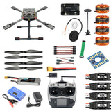 QWinOut J630 630mm DIY 2.4GHz 4-Aixs RC Drone APM2.8 Flight Controll M7N GPS with AT9S TX Headless Module Quadcopter
