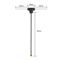2PCS/lot BETAFPV Dipole T Antenna 2.4G 915MHz/868MHz IPEX MHF Connector For 2.4G/915MHz/868MHz receiver