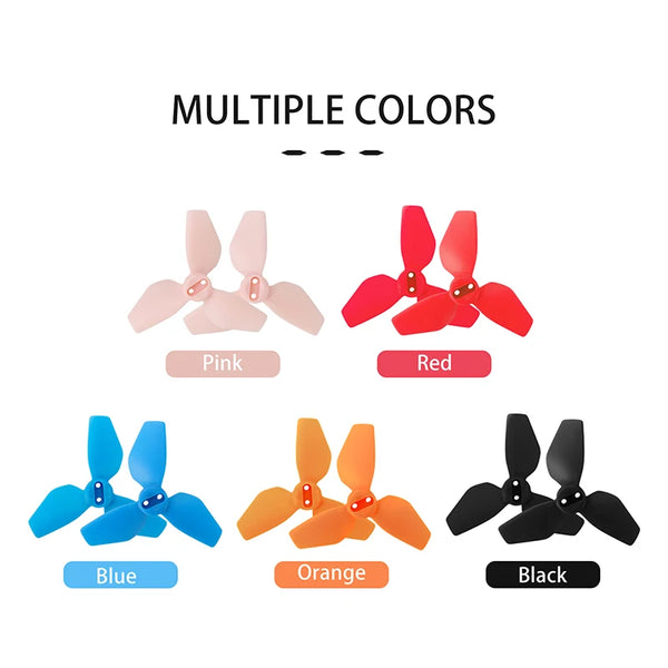 4Pair 2016S Propeller for DJI NEO Drone Replacement Prop Colorful 3-Blade Lightweight Fans Wing for DJI NEO Quadcopter Accessory