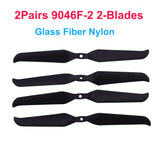 2Pairs (2CW+2CCW) Gemfan F9046 F8041 F7036 7inch Folding Propeller 2-Blade /3-Blade Glass Fiber Nylon for FPV Long Range Drones