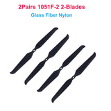 2Pairs (2CW+2CCW) Gemfan F9046 F8041 F7036 7inch Folding Propeller 2-Blade /3-Blade Glass Fiber Nylon for FPV Long Range Drones