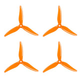 QWinOut 2Pairs  51466 5inch 3 Paddle Propeller Props CW CCW Brushless motor FPV Propeller for FPV Racing drone Quadcopter