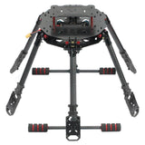 JMT Saker675 675mm 6-axis Carbon Fiber Folding Rack DIY RC Drone Hexacopter Frame Kit with Landing skid Motor Mount