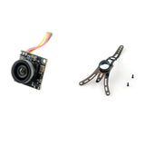 Happymodel 2024 Nano7 1/3 CMOS 800TVL FPV Camera With Camera Mount Bracket Spare Part For Mobula6 Drone FPV