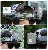 Sunnylife Action4 GO3 Universal Headband Bracket 360 Degree GoPro12 Sports Camera Phone Clip