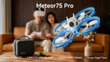 (BETAFPV)Meteor75 Pro FPV Kit with Brushless Whoop Quadcopter Transmitter VR03 FPV Goggles