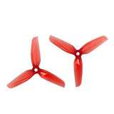 GEMFAN 10 Pairs 5144 5inch Tri-blade/3 blade Propeller 5mm Hole PC Props Compatible 2205-2306 Brushless Motor for DIY RC Drone FPV Racing Multicopter