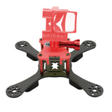 QWinOut ONE180 Carbon Fiber FPV Racing Drone Frame Kit with 3D Print TPU Camera Mount Angle Adjustable for GOPRO 5/6/7 Action Camera