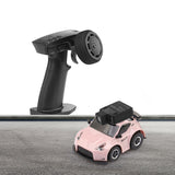 SNT 1:100 Q25-370Z FPV RC Car with Goggles Micro RC Desk Race Table Car Remote Control Car Magnetic Attraction FPVBOX RACE 25mW
