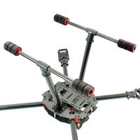 QWinOut J630 DIY Full Set 2.4GHz 4-Aixs Multicopter RC Aircraft 630mm Frame Kit MINI PIX+GPS AT9S TX RX Brushless Motor ESC Altitude Hold
