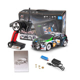 Wltoys Toys 284010 Mini RC Car 1/28 RC Rally Car RC Drift Remote Control Car 30km/h RC Race Car 4WD 2.4G LED Remote Control Vehicle