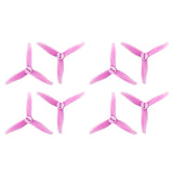 4 pairs Gemfan 3016 Propeller with 1.5m/2mm Mounting Hole 3 inch 3-Paddle CW CCW PC Props For FPV Racing Drone