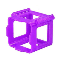 Clearance QWinOut 3D Print Camera Protection Frame TPU Material Cases Fixed Mount Holder for RunCam 3S Camera Seat Bracket