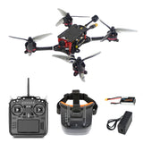 QWinOut DIY 215mm Airframe RC Racing Drone 3-4S F4 V2 Flight Control Camera 2300kv Motor 45A ESC