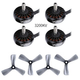 4PCS IFlight XING 2205 2300KV 3200KV 4-6S Brushless Motor  For protek35 3.5 inch propeller For FPV Racing Drone