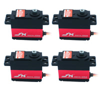 4PCS JX PDI-6221MG Servo 20KG 360 180120 Degree High Torque Digital Servo for RC Models Helicopter Spare Parts