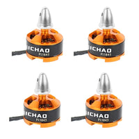 4PCS Mini Multi-rotor 1806 2400KV CW CCW Brushless Motor 2-3S for DIY 250 Mini Drone FPV CC3D 260 330 RC Quadcopter