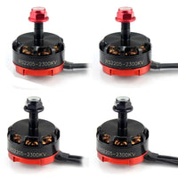 QWinOut 4PCS/lot RS2205 2205 2300KV CW CCW Brushless Motor 3-4S for FPV RC QAV250 X210 Racing Drone Multicopter Quadcopter