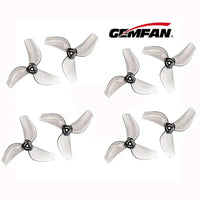 4Pairs(4CW+4CCW) Gemfan 1219S 31mm 3-Blades 1mm Ultra-light Propeller for FPV Tinywhoop Micro Drone 0702 29000KV DIY Parts