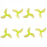 8Pairs (8CW+8CCW) Gemfan 35mmS-3 3-Blade 35mmS-2 2-Blade 35mm PC  Propeller 1mm Hole for FPV Tinywhoops DIY Parts