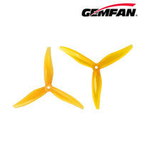 4Pairs/Lot Gemfan 5129 CW CCW 5MM Hole YUKI 3-Blades PC Propeller for 2306 2207 Motor FPV Racing RC Drone Quadcopter Multirotor